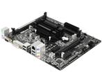 ASRock Q1900M onboard Quad-Core CPU, DDR4, Ophalen of Verzenden, Zo goed als nieuw, Micro-ATX