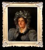 École Française (XIX) - Madame Excentrique, Antiek en Kunst