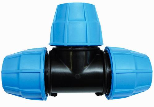 Supreme pe T-stuk 90°, Kiwa, 3x klem-40 mm, Doe-het-zelf en Verbouw, Overige Doe-het-zelf en Verbouw, Verzenden