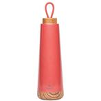 Bioloco RVS Drinkfles Thermo - Loop - 500ml - Donkerroze NIE, Ophalen of Verzenden, Nieuw
