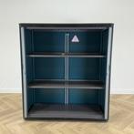 Gispen roldeurkast vv 2 legborden en sleutel (hxbxd), Ophalen of Verzenden, Gebruikt