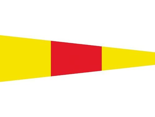 Seinvlaggen nummers 30 x 36 cm, Watersport en Boten, Bootonderdelen, Nieuw, Zeilboot of Motorboot, Ophalen of Verzenden