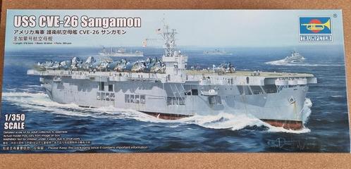 Trumpeter 05369 USS Sangamon CVE-26 1:350, Hobby en Vrije tijd, Modelbouw | Boten en Schepen, Verzenden