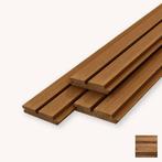 Frake thermo double | bruin | 2,5x14 cm | 425 cm, Doe-het-zelf en Verbouw, Hout en Planken, Ophalen of Verzenden, Nieuw
