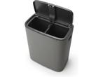 Brabantia Bo Touch Bin Prullenbak - 2 x 30 liter -, Verzenden, Zo goed als nieuw