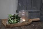 DUTZ conic windlicht helder bubbels 14 cm, Huis en Inrichting, Woonaccessoires | Kandelaars en Kaarsen, Ophalen of Verzenden, Nieuw