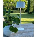 Oplaadbare LED Tafellamp Lido Wit Binnenverlichting, Huis en Inrichting, Lampen | Tafellampen, Verzenden, Nieuw, Overige materialen