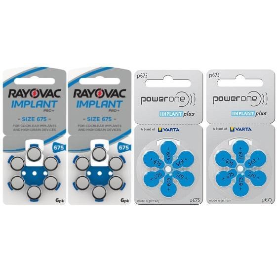 Proefpakket Cochlear Implant Plus hoorbatterij No. 675 BLAUW, Diversen, Verpleegmiddelen, Nieuw, Ophalen of Verzenden