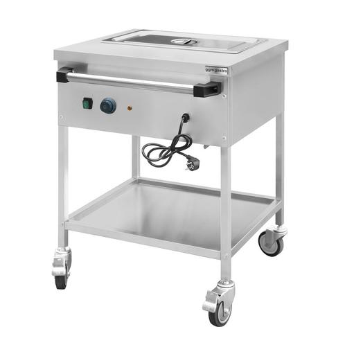 GGM Gastro | Bain marie warmhoudwagen - 1x GN 1/1 | TWK1756, Zakelijke goederen, Horeca | Overige, Verzenden