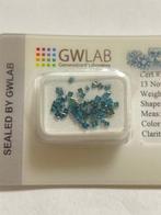 Zonder minimumprijs - 51 pcs Diamant (Kleurbehandeld) - 1.03, Sieraden, Tassen en Uiterlijk, Edelstenen, Nieuw