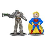 Fallout Mini Figures 2-Pack Set C T-60 & Vault Boy (Power..., Verzamelen, Verzenden, Zo goed als nieuw
