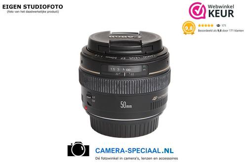 Canon EF 50mm F1.4 USM lens met 12 maanden garantie, Audio, Tv en Foto, Fotografie | Lenzen en Objectieven, Standaardlens, Zo goed als nieuw