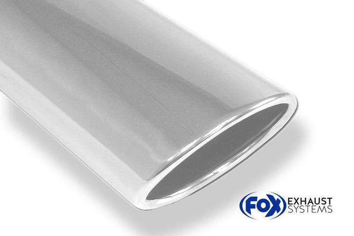 FOX Jaguar X-Type einddemper rechts/links - 115x85 Type 32 r, Auto-onderdelen, Uitlaatsystemen, Nieuw, Verzenden