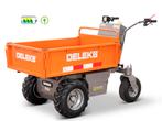 DELEKS® XE-500f Elektrische Dumper Minidumper Kruiwagen, Nieuw, Ophalen of Verzenden, Elektrisch, DELEKS