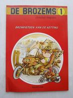 De brozems 1 - Bromfietsen aan de ketting - opdrachttekening, Nieuw