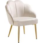Cocktail stoel Hellen, gestoffeerd met fluwelen bekleding -, Huis en Inrichting, Stoelen, Verzenden, Nieuw