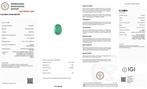 1 pcs Groen Smaragd - 4.56 ct - International Gemological, Sieraden, Tassen en Uiterlijk, Edelstenen, Nieuw