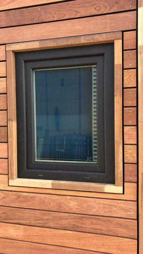 Kunststof draai kiep raam GRATIS Levering, Doe-het-zelf en Verbouw, Kozijnen en Schuifpuien, Raamkozijn, Nieuw, Inclusief glas