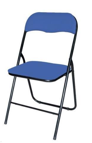 BRASQ Klapstoel Blauw - Zwart FC100, Huis en Inrichting, Overige Huis en Inrichting, Nieuw