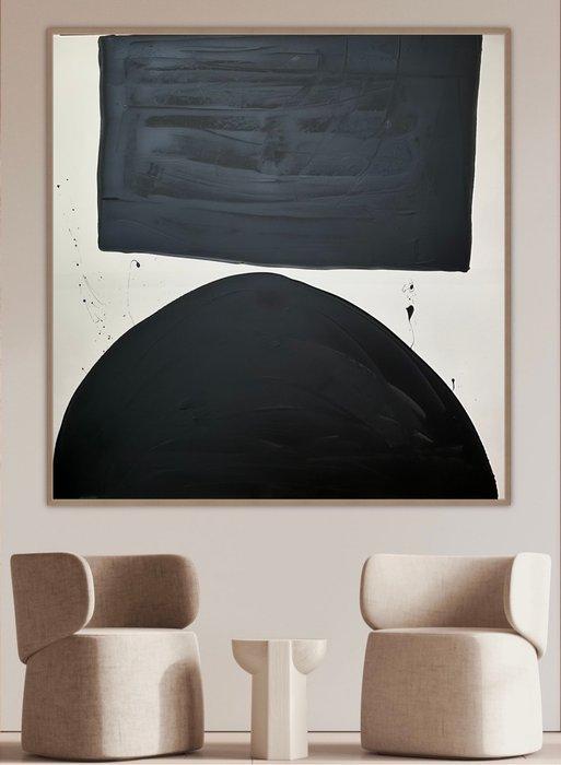 Stefanie Raus - Black 914 XXL, Antiek en Kunst, Kunst | Schilderijen | Modern