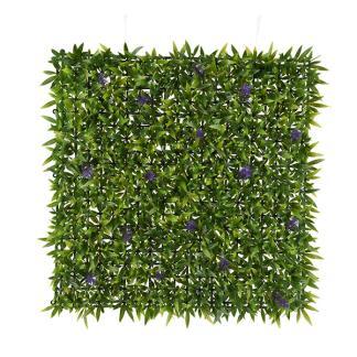 Kunsthaag | Decoris | 50 x 50 cm (Lavendel), Huis en Inrichting, Woonaccessoires | Kunstplanten en Kunstbloemen, Nieuw, Verzenden