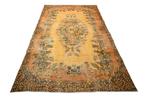 Handgemaakte gele vintage - Vloerkleed - 280 cm - 160 cm -, Nieuw