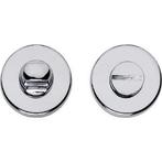 Intersteel wc-sluiting 8mm rond verdekt kunststof chroom, Verzenden, Nieuw