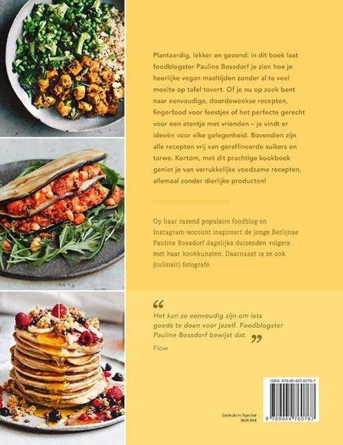 9789044760767 Verrukkelijk vegan Pauline Bossdorf, Boeken, Kookboeken, Nieuw, Verzenden