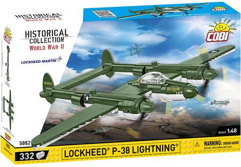 COBI 5882 Lockheed P-38 Lightning (Leger bouwsets), Kinderen en Baby's, Speelgoed | Bouwstenen, Nieuw, Verzenden