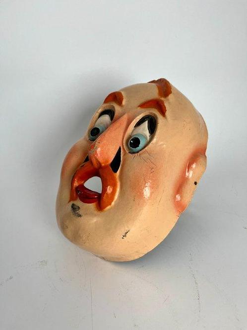 Carnavalsmasker - Duitsland - 1940-1950, Antiek en Kunst, Curiosa en Brocante