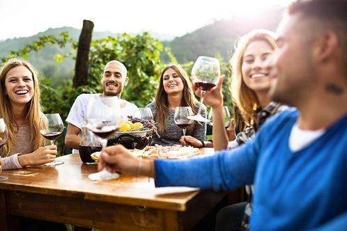 Wijnproeverij bij jou thuis met Italiaanse wijnen (6 p.), Diensten en Vakmensen, Groepsuitjes en Personeelsfeesten