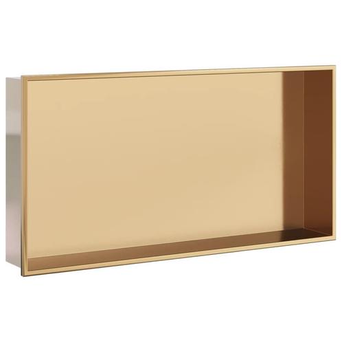 RVS Douchenis Goudkleurig | Tweedekansje | OP = OP, Huis en Inrichting, Badkamer | Badkamermeubels, 25 tot 50 cm, Nieuw, Overige typen