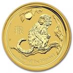 Gouden Lunar II - 1/20 oz 2016 Year of the Monkey, Goud, Losse munt, Verzenden