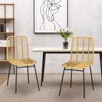 TRUUSK HOMCOM Esszimmerstuhl 2er-Set  Küchenstuhl mit Rücken, Huis en Inrichting, Stoelen, Verzenden, Nieuw