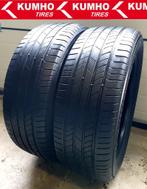 2x 235/55/R19 KUMHO 5 a 6mm €70 P.S GEMONTEERD EN AL, Auto-onderdelen, Banden en Velgen, Gebruikt, 235 mm, Band(en), Terreinwagen