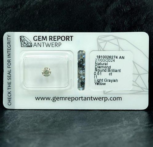 Zonder Minimumprijs - 1 pcs Diamant (Natuurlijk gekleurd) -, Sieraden, Tassen en Uiterlijk, Edelstenen
