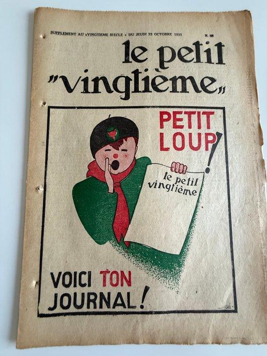 Tintin - Le Petit Vingtième - 22 octobre 1931 - Couverture, Boeken, Stripboeken