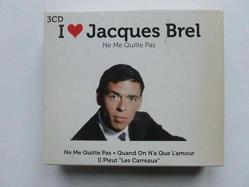 Jacques Brel - Ne me quitte pas (3 CD), Cd's en Dvd's, Cd's | Pop, Verzenden