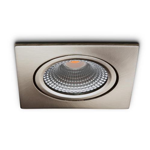 Ledisons LED-inbouwspot Trento RVS 5W dimbaar, Huis en Inrichting, Lampen | Spots