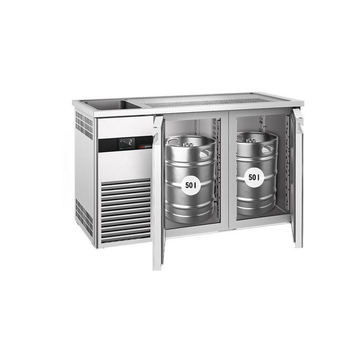 GGM Gastro | Barkoeling PREMIUM - 1550x700mm - 2 deuren |, Zakelijke goederen, Horeca | Meubilair en Inrichting, Nieuw in verpakking