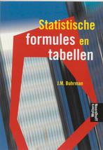 Statistische formules en tabellen 9789001412128, Boeken, Zo goed als nieuw