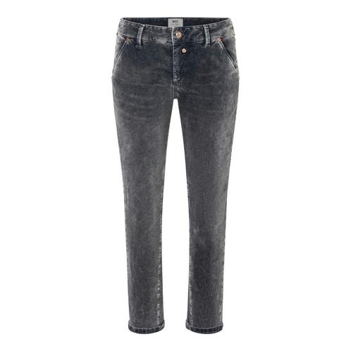 MAC • grijze Montana chino velvet jeans • 36, Kleding | Dames, Broeken en Pantalons, Grijs, Nieuw, Maat 36 (S), Verzenden