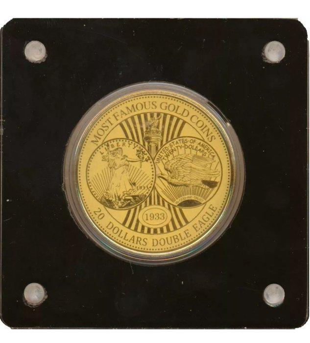Niger. 100 Francs 2023 Double Eagle von 1933., 1/200 Oz, Postzegels en Munten, Munten | Europa | Niet-Euromunten