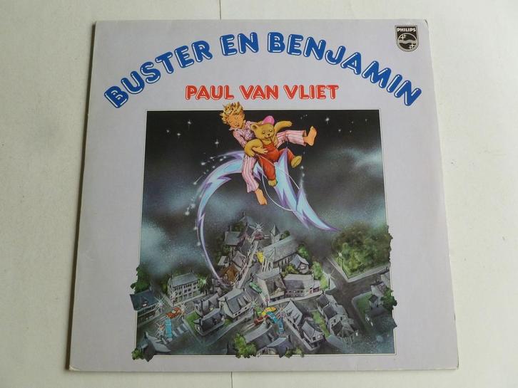 Paul van Vliet - Buster en Benjamin (LP), Cd's en Dvd's, Vinyl | Nederlandstalig, Zo goed als nieuw, Verzenden
