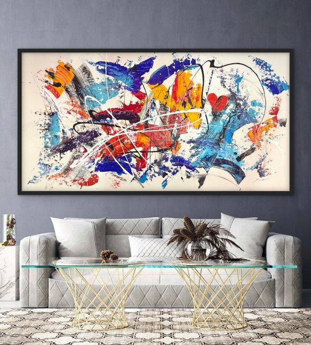 Michele Socionovo - XXL. Prendimi per mano e disegniamo, Antiek en Kunst, Kunst | Schilderijen | Modern