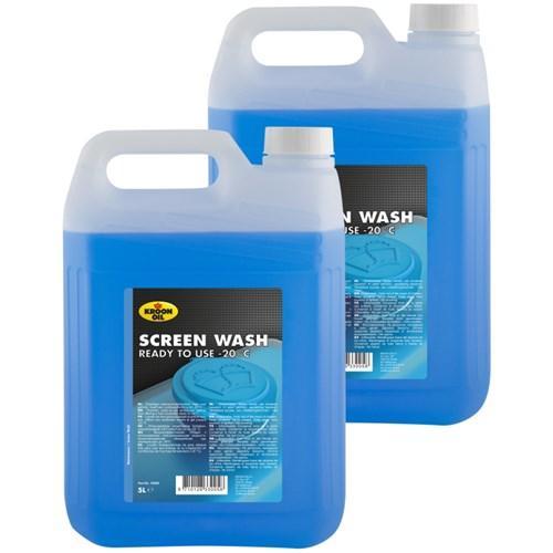 Kroon Oil Aanbieding: 2 X Screen Wash -20 5L, Auto diversen, Onderhoudsmiddelen, Verzenden