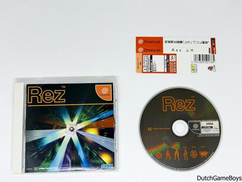 Sega Dreamcast - Rez + Spine - Japan, Spelcomputers en Games, Games | Sega, Gebruikt, Verzenden