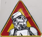 Boriani2.0 (1971) - Stormtrooper, on street traffic sign, Antiek en Kunst