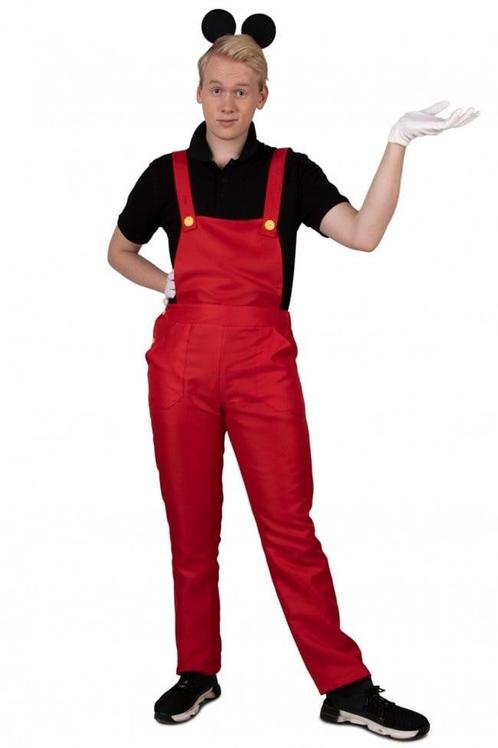 Tuinbroek Heren Rood, Kleding | Heren, Carnavalskleding en Feestkleding, Nieuw, Ophalen of Verzenden