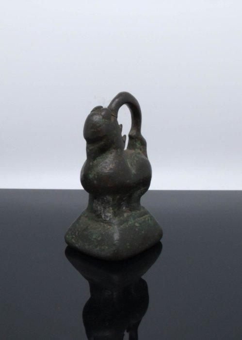 Antiek opiumgewicht, opiumgewicht, dierengewicht - 10 cm, Antiek en Kunst, Kunst | Niet-Westerse kunst